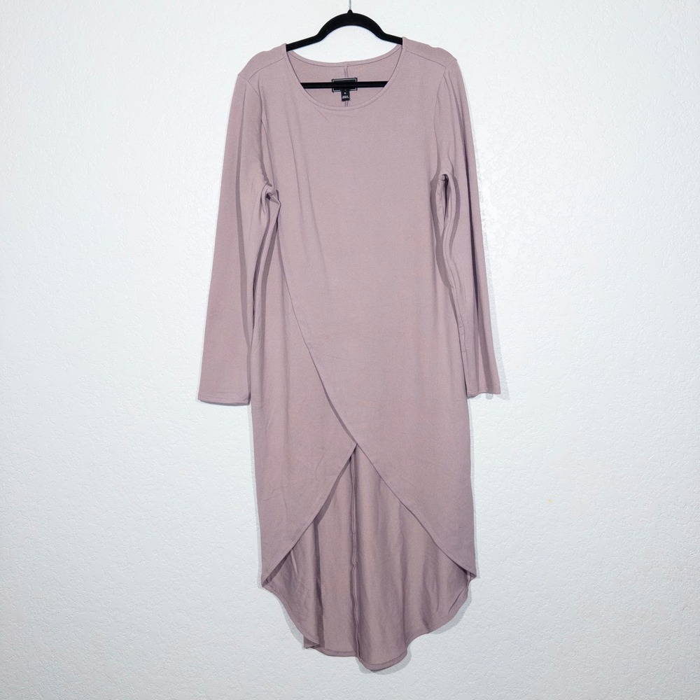 G By Giuliana Black Label Purple Tulip Skirt Sweater Dress Size‎ XL
